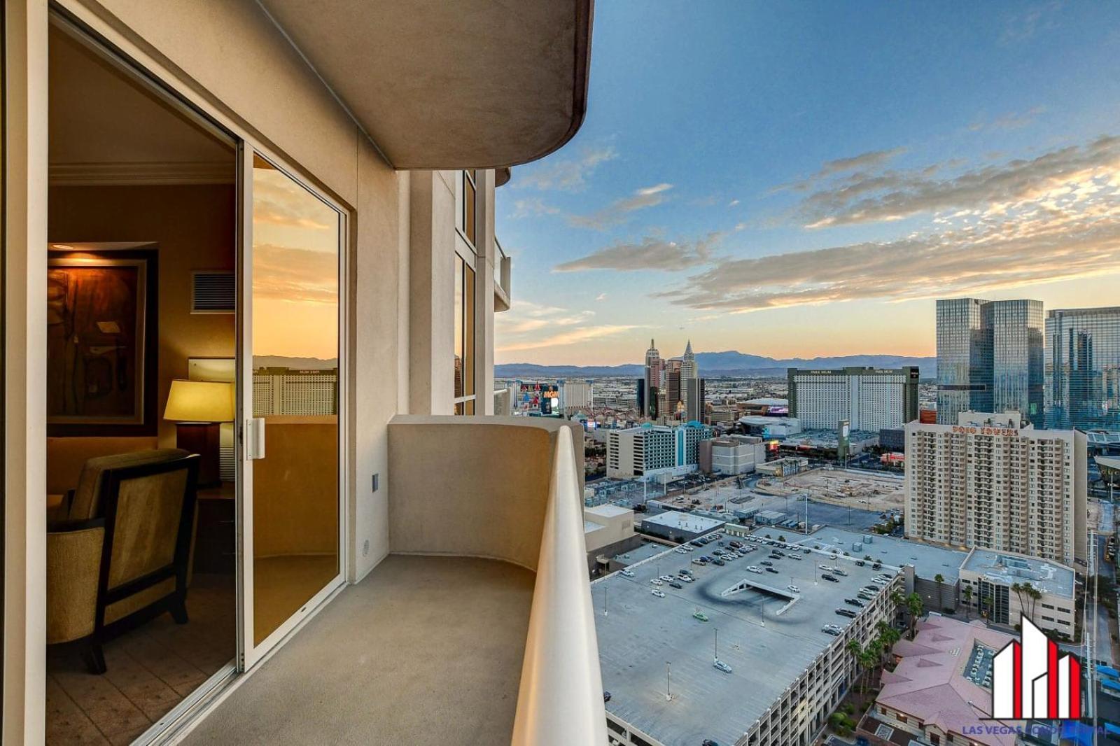 Mgm Signature-30-705 F1 Track & Strip View Balcony Las Vegas Luaran gambar
