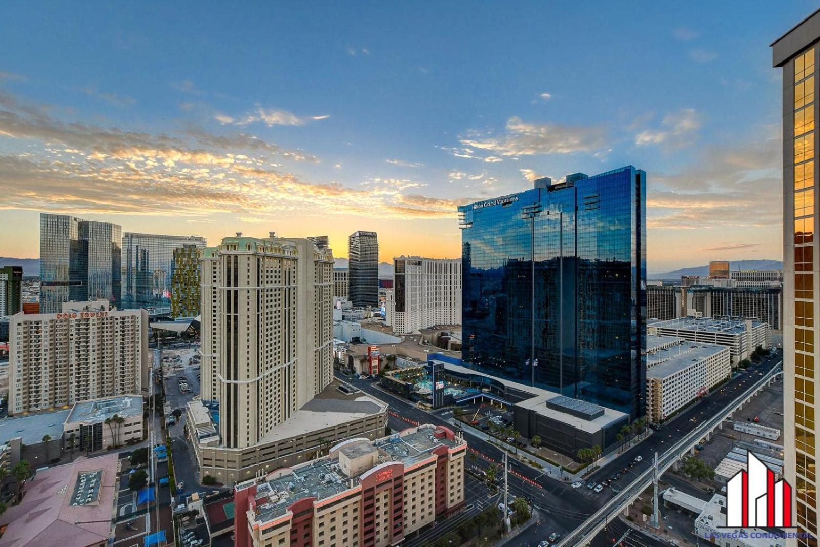 Mgm Signature-30-705 F1 Track & Strip View Balcony Las Vegas Luaran gambar