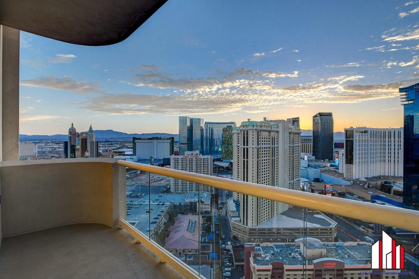 Mgm Signature-30-705 F1 Track & Strip View Balcony Las Vegas Luaran gambar