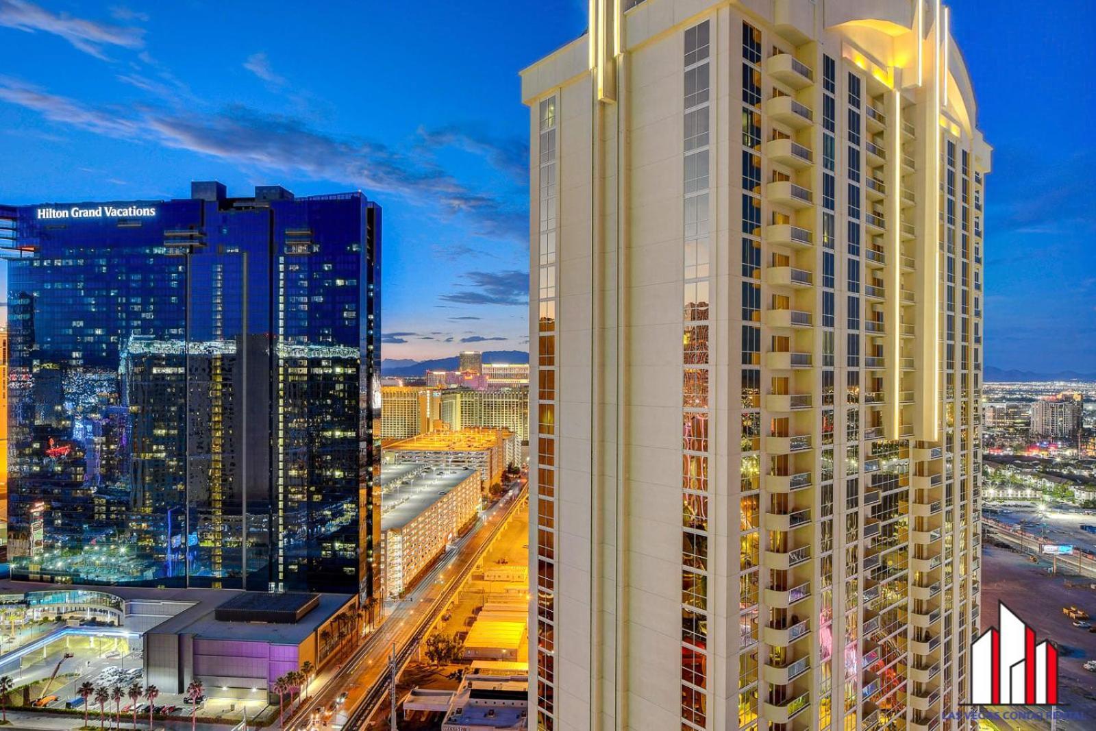 Mgm Signature-30-705 F1 Track & Strip View Balcony Las Vegas Luaran gambar