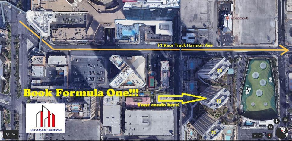 Mgm Signature-30-705 F1 Track & Strip View Balcony Las Vegas Luaran gambar